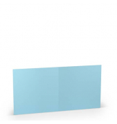 Blanko-Grußkarten 1103075124 Hoch doppelt 157mm/314mm x 157mm (BxH) 220g planliegend aquablau