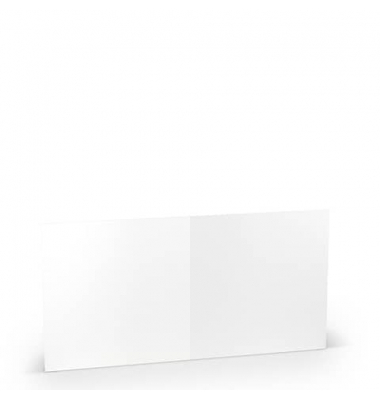 Blanko-Grußkarten 1103075009 Hoch doppelt 157mm/314mm x 157mm (BxH) 220g planliegend weiß