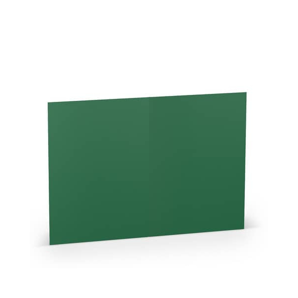 10 Stück Rössler Blanko-Grußkarten 1103070097 A5 105mm x 148mm (BxH) 220g planliegend tannengrün 4014969292150 Rössler 5 Stück
