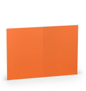 Blanko-Grußkarten 1103070021 A5 105mm x 148mm (BxH) 220g planliegend orange