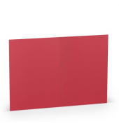Blanko-Grußkarten 1103070036 A5 105mm x 148mm (BxH) 220g planliegend rot