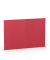 Blanko-Grußkarten 1103070036 A5 105mm x 148mm (BxH) 220g planliegend rot