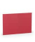 Blanko-Grußkarten 1103070036 A5 105mm x 148mm (BxH) 220g planliegend rot