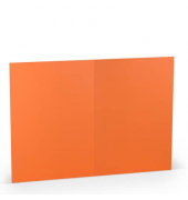 Blanko-Grußkarten 1103071021 A5 148mm x 210mm (BxH) 220g planliegend orange