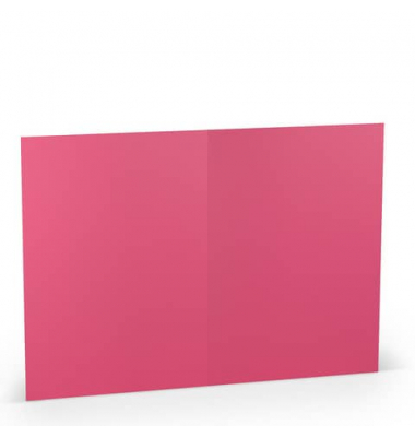 Blanko-Grußkarten 1103071154 A5 148mm x 210mm (BxH) 220g planliegend fuchsia