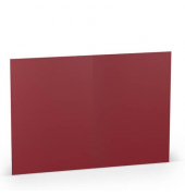 Blanko-Grußkarten 1103072072 DIN B6  Hoch doppelt 240mm x 169mm (BxH) 220g planliegend rosso