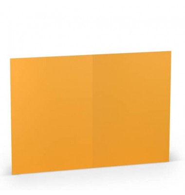 Blanko-Grußkarten 1103072043 DIN B6  Hoch doppelt 240mm x 169mm (BxH) 220g planliegend ocker