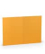 Blanko-Grußkarten 1103072043 DIN B6  Hoch doppelt 240mm x 169mm (BxH) 220g planliegend ocker