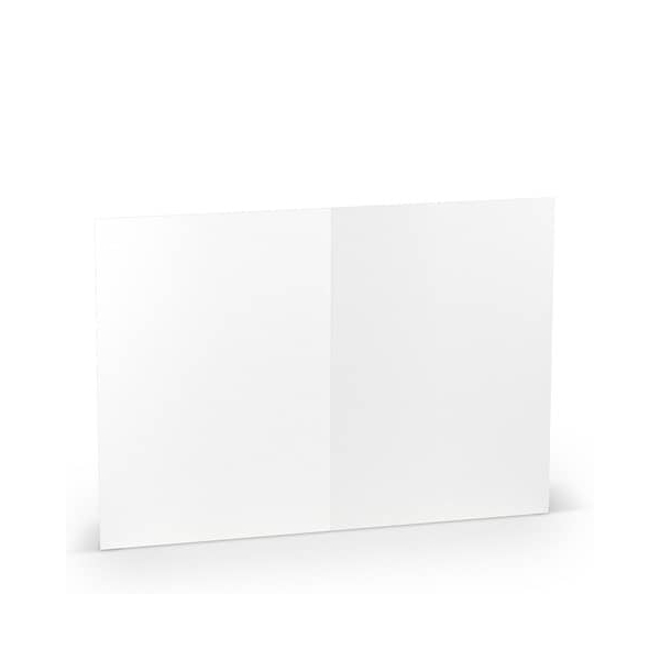 10 Stück Rössler Blanko-Grußkarten 1103072009 DIN B6  Hoch doppelt 24cm x 169mm (BxH) 220g planliegend weiß 4014969292754 Rössler 5 Stück