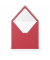 Briefumschlag 1103040036 164x164mm ohne Fenster nassklebend 100g rot