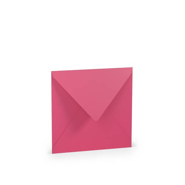 10 Stück Rössler Designbriefumschlag Paperado 1103040154, quadratisch, nassklebend, 100g, fuchsia 4014969292877 Rössler 5 Stück