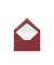 Designbriefumschlag Paperado 1103007072, C7, nassklebend, 100g, rosso