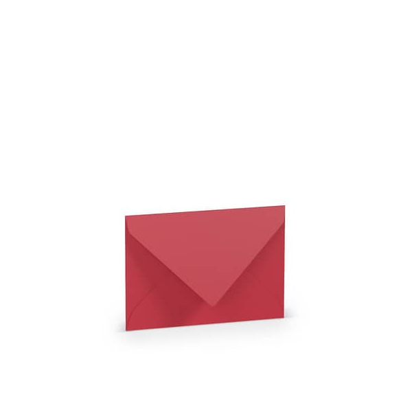 10 Stück Rössler Designbriefumschlag Paperado 1103007036, C7, nassklebend, 100g, rot 4014969293027 Rössler 5 Stück