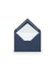 Designbriefumschlag Paperado 1103007090, C7, nassklebend, 100g, jeans