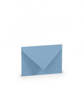 Designbriefumschlag Paperado 1103007035, C7, nassklebend, 100g, dunkelblau