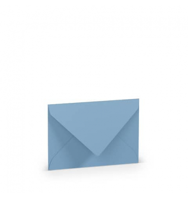 Designbriefumschlag Paperado 1103007035, C7, nassklebend, 100g, dunkelblau