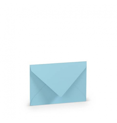 Designbriefumschlag Paperado 1103007124, C7, nassklebend, 100g, aquablau