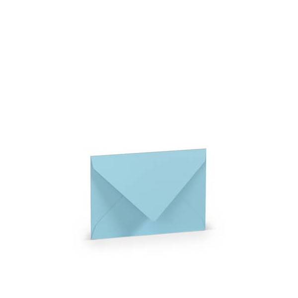 10 Stück Rössler Designbriefumschlag Paperado 1103007124, C7, nassklebend, 100g, aquablau 4014969293133 Rössler 5 Stück