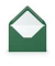 Designbriefumschlag Paperado 1103005097, C6, nassklebend, 100g, tannengrün