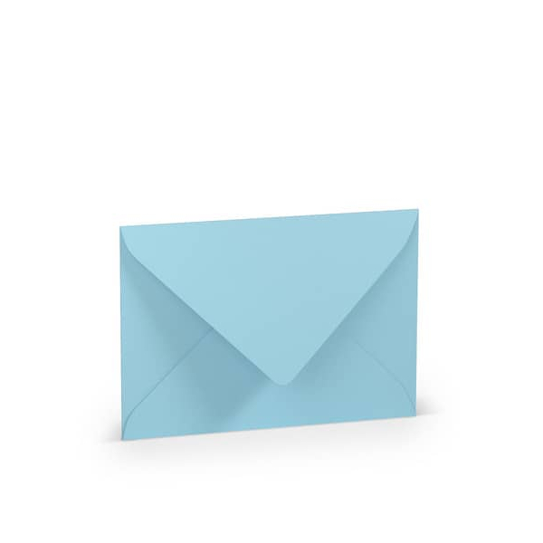 10 Stück Rössler Designbriefumschlag Paperado 1103005124, C6, nassklebend, 100g, aquablau 4014969293348 Rössler 5 Stück