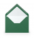 Designbriefumschlag Paperado 1103020097, B6, nassklebend, 100g, tannengrün