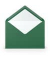 Designbriefumschlag Paperado 1103011097, C5, nassklebend, 100g, tannengrün
