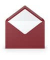 Designbriefumschlag 1103011072, C5, nassklebend, 100g, rosso