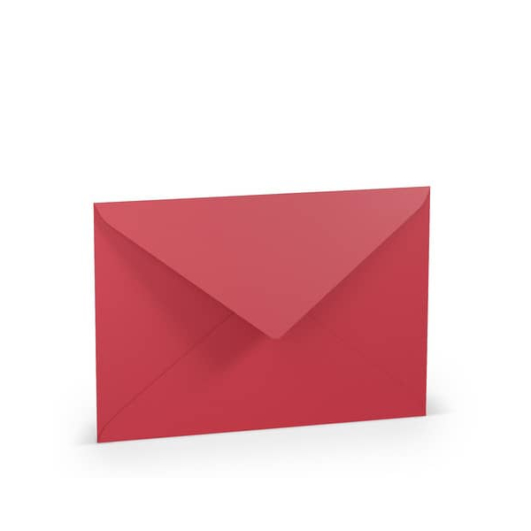 10 Stück Rössler Designbriefumschlag Paperado 1103011036, C5, nassklebend, 100g, rot 4014969293652 Rössler 5 Stück