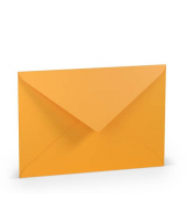 Designbriefumschlag 1103011043, C5, nassklebend, 100g, ocker
