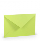 Designbriefumschlag 1103011022, C5, nassklebend, 100g, maigrün