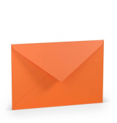 Designbriefumschlag Paperado 1103011021, C5, nassklebend, 100g, orange