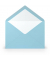Designbriefumschlag 1103011124, C5, nassklebend, 100g, aquablau