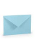 Designbriefumschlag 1103011124, C5, nassklebend, 100g, aquablau