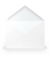 Designbriefumschlag Paperado 1103011009, C5, nassklebend, 100g, weiß