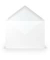 Designbriefumschlag Paperado 1103011009, C5, nassklebend, 100g, weiß
