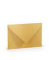 Designbriefumschlag Paperado 1103005075, C6, nassklebend, 100g, gold