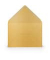 Briefumschlag 1103005075 C6 ohne Fenster nassklebend 100g gold
