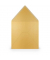 Briefumschlag 1103040075 quadrat ohne Fenster nassklebend 100g gold
