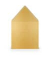 Briefumschlag 1103040075 quadrat ohne Fenster nassklebend 100g gold