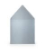 Briefumschlag 1103040080 quadrat ohne Fenster nassklebend 100g silber