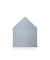 Designbriefumschlag Paperado 1103007080, C7, nassklebend, 100g, silber