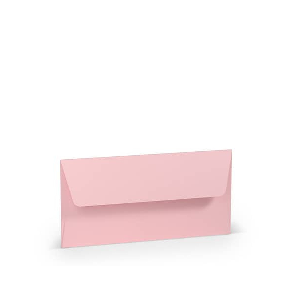 10 Stück Rössler Designbriefumschlag Paperado 1103002123, Din Lang, nassklebend, 100g, flamingo 4014969313466 Rössler 5 Stück