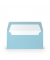 Designbriefumschlag Paperado 1103002124, Din Lang, nassklebend, 100g, aquablau