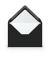 Designbriefumschlag Paperado 1103005070, C6, nassklebend, 100g, schwarz
