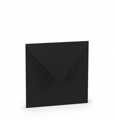 Briefumschlag 1103040070 164x164mm ohne Fenster nassklebend 100g schwarz
