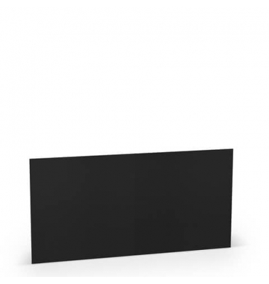 Blanko-Grußkarten 1103075070 Hoch doppelt 157mm/314mm x 157mm (BxH) 220g planliegend schwarz