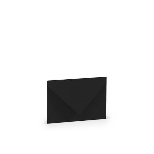 10 Stück Rössler Designbriefumschlag Paperado 1103007070, C7, nassklebend, 100g, schwarz 4014969321225 Rössler 5 Stück