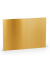 Blanko-Gru&szlig;karten 1103072075 Hoch doppelt 24cm x 169mm (BxH) 250g gold