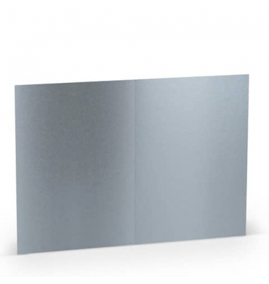 Blanko-Gru&szlig;karten 1103072080 B6 24cm x 169mm (BxH) 250g silber