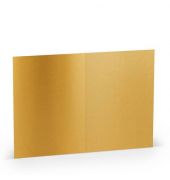 Blanko-Grußkarten 1103070075 105mm x 148mm (BxH) 250g planliegend gold